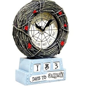 Nightmare Before Christmas Countdown Table Clock